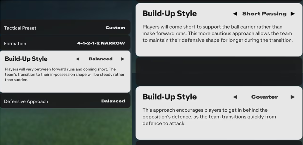Fc 25 Build-Up Style