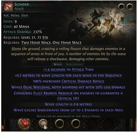 PoE 2 Sunder