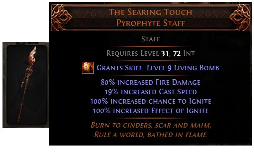 PoE 2 The Searing Touch