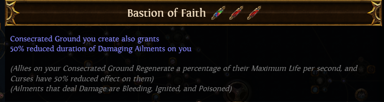 PoE Bastion of Faith