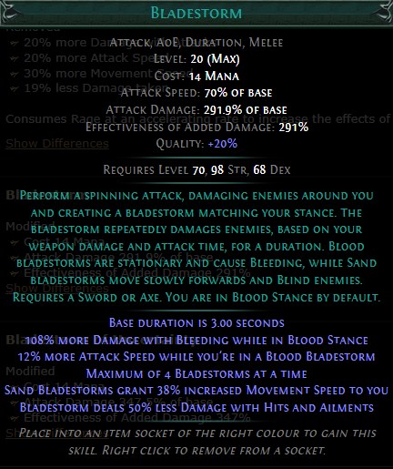 PoE Bladestorm Build 3.25