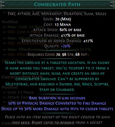 PoE Consecrated Path Build 3.25