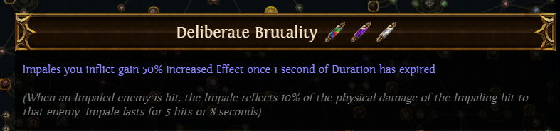 PoE Deliberate Brutality