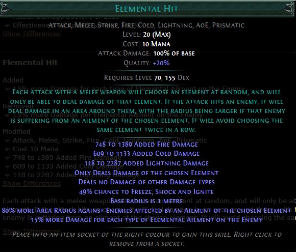 PoE Elemental Hit Build 3.25