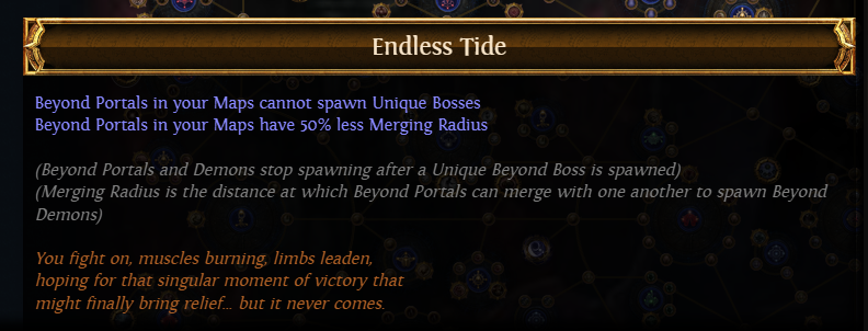 PoE Endless Tide