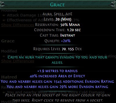 PoE Grace Build 3.25