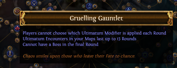 PoE Gruelling Gauntlet