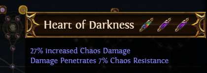 PoE Heart of Darkness