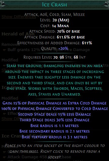 PoE Ice Crash Build 3.25