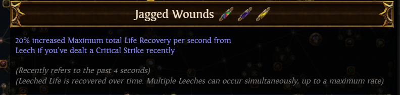 PoE Jagged Wounds