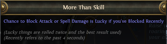 PoE More Than Skill Ascendancy