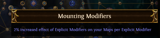 PoE Mounting Modifiers