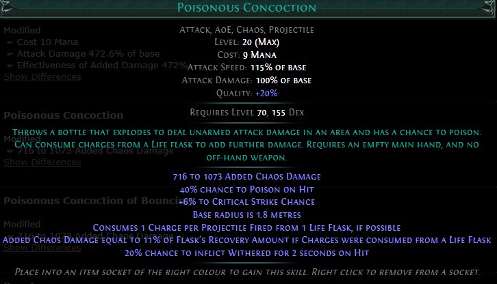 PoE Poisonous Concoction Build 3.25