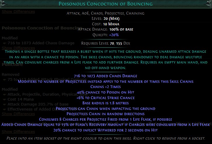 PoE Poisonous Concoction of Bouncing Build 3.25