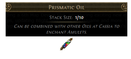 PoE Prismatic Oil