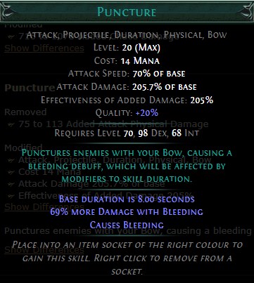 PoE Puncture Build 3.25