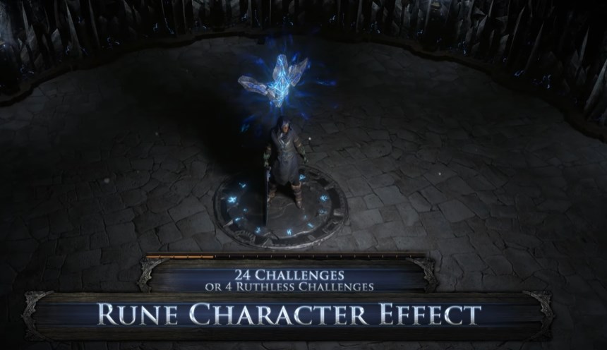 PoE Rune Character Effect