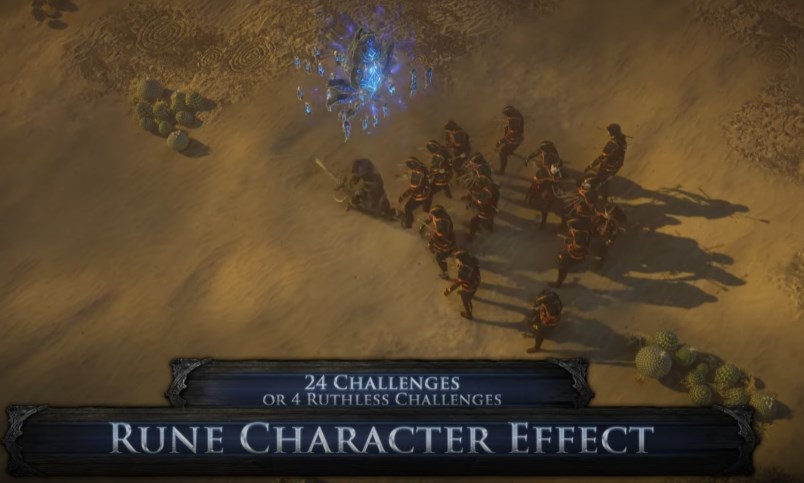 PoE Rune Character Effect