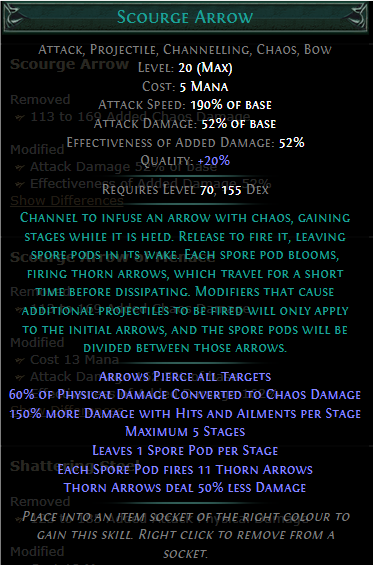 PoE Scourge Arrow Build 3.25