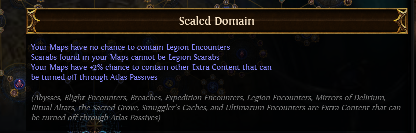 PoE Sealed Domain