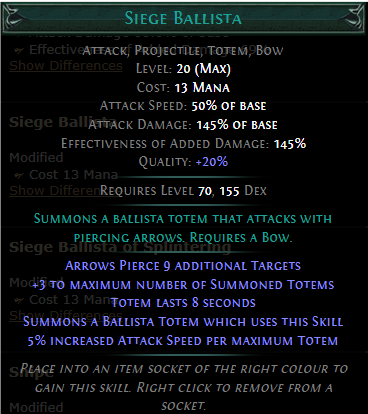 PoE Siege Ballista Build 3.25