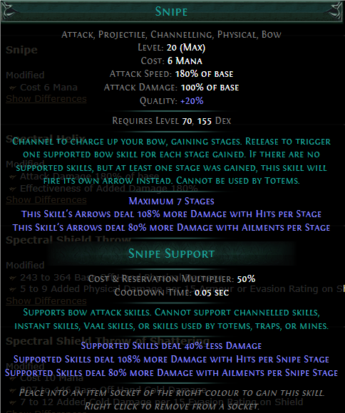 PoE Snipe Build 3.25