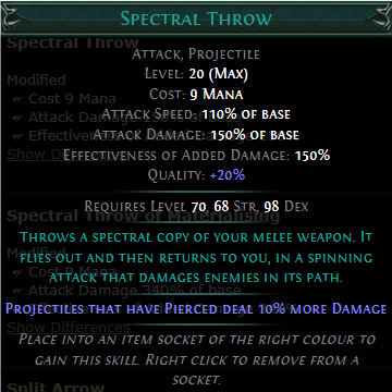 PoE Spectral Throw Build 3.25