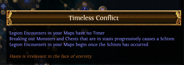 PoE Timeless Conflict