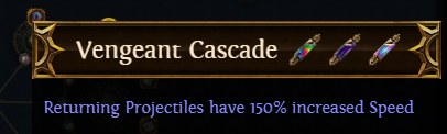 PoE Vengeant Cascade