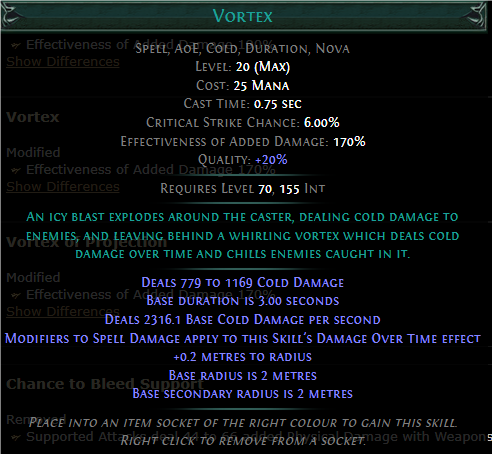 PoE Vortex Build 3.25