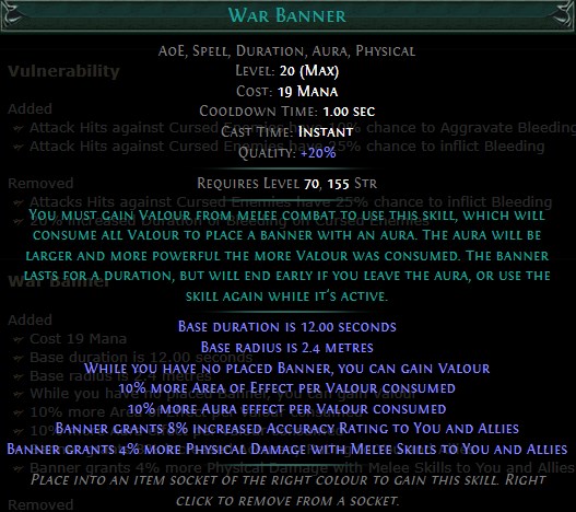 PoE War Banner Build 3.25