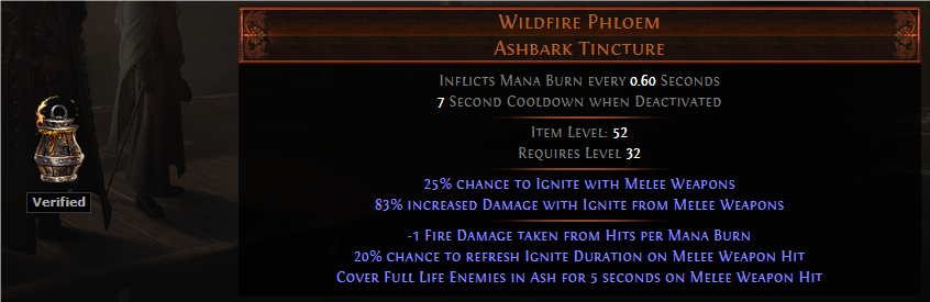 PoE Wildfire Phloem